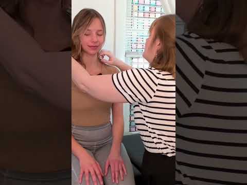 ASMR Chiropractor Adjustment & Massage RP💜 #asmr #asmrrealperson #asmrchiropractor #asmrmassage