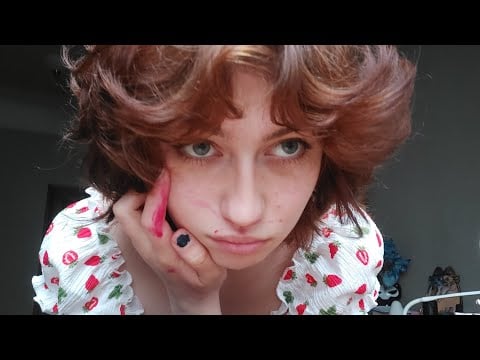 An interesting girl.. at the party (ASMR) 
