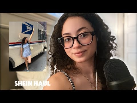 ASMR - TRY ON HAUL + SHOWING YOU WHAT I GOT CLICKY ✨