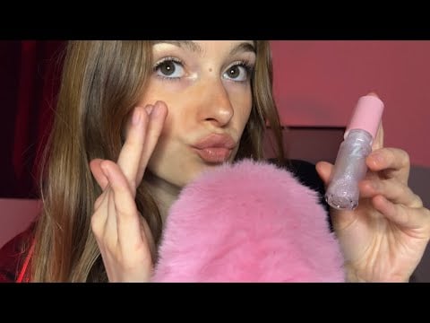 ASMR: BRUITS DE BOUCHE EN BINAURAL, VISUEL ET INAUDIBLE💋👂🏼 (hand movements & mouth sounds)