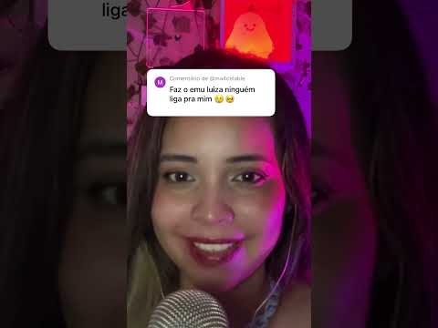 Asmr sussurrando nome de seguidores
