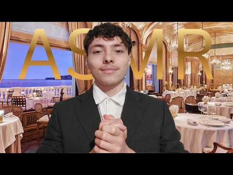 ASMR: Roleplay🍽Restaurant menu du Nouvel An🍽