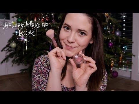 ASMR HOLIDAY🎄MAKE UP💄LOOK mit sanftem Tapping & Whispers | Asmr deutsch/german