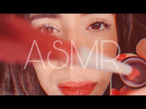 ESTALINHOS INTENSOS E BEM PERTINHO DE VOCÊ | Lipstick Application Up Close (ASMR PTBR)