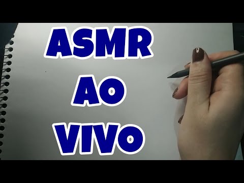 LIVEZINHA RELAXANTE - ASMR DESENHANDO COM VOCÊ!