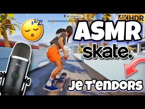 ASMR Français • JE T’ENDORS SUR SKATE. 🛹😴 (triggers et chuchotements intenses )