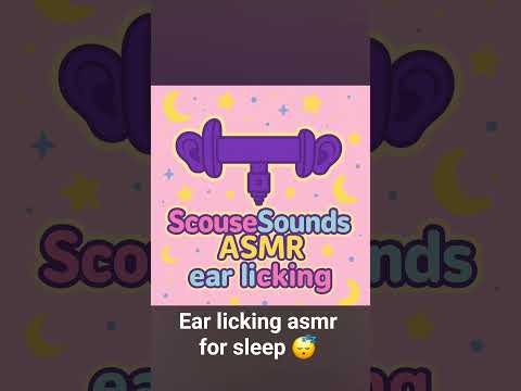 ear licking asmr for sleep #asmr #relax #mouthsounds #sleep #tingles