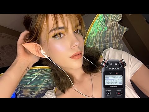 fairy 🧚‍♀️ girl eats your ears ASMR (ear eating & licking)