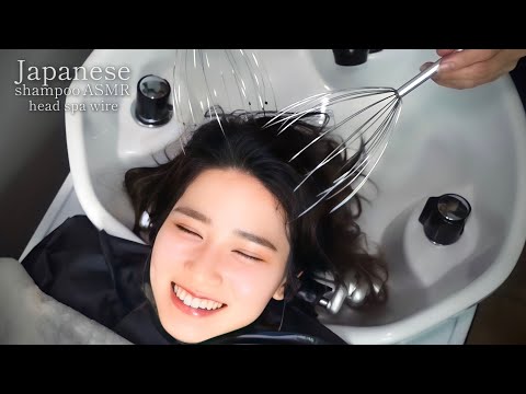 ASMR きもちいい。自律神経が整うシャンプー&ヘッドマッサージで癒します。