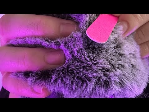 ASMR Fluffy Mic Scratching and brushing for Deep Sleep 🤤💤| Intense Brain Massage (No Talking)