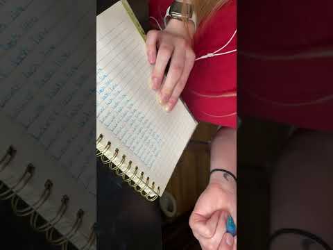 ASMR | Writing Trigger Words