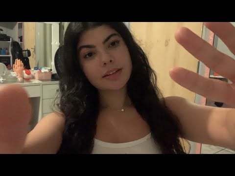 ASMR CASEIRO toques na tela, estalos de dedos, sons de boca e sussurros