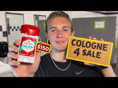 ASMR Scammer sells cologne in high school bathroom