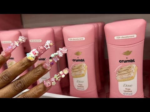 1 HR OF PUBLIC ASMR IN Walmart 🎄 Doing Your Makeup | Mouth Sounds, Nail Tapping & Scratching & MORE