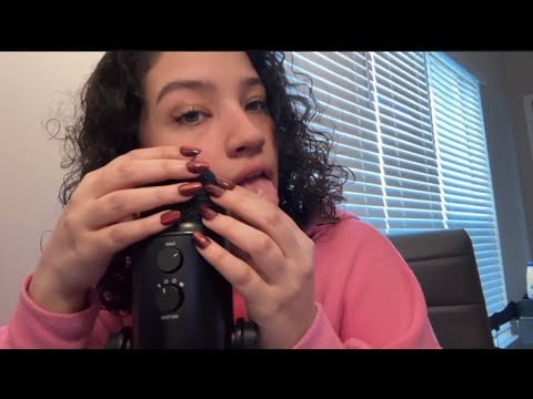ASMR mic scratching for sleep🎤 (no talking)