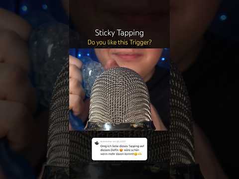 Sticky Tapping! 🐬 #asmr