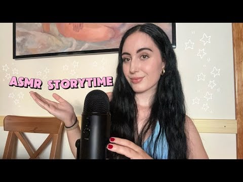 Close Up ASMR ~ Whispering A Storytime ⋆˙⟡  #asmr 