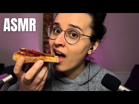 ASMR | ON PREND LE GOÛTER ENSEMBLE ( eating sounds ) 🍞