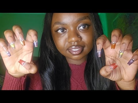 ASMR Scratching Your Itch Out (with long nails 💅🏾) Lofi