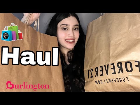 Haul de compras de Burlington y forever 21 / ¿ que compre esta semana ?