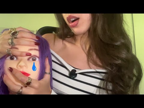 ASMR face massage but it’s my ex’s new girlfriend 