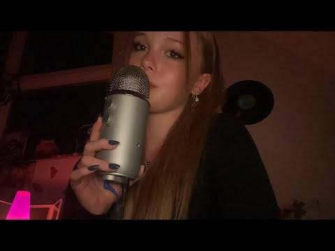 asmr close whispering random facts