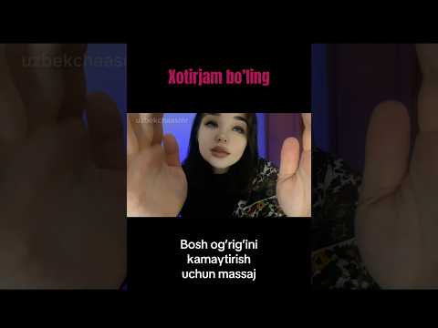 ASMR/ UYQU uchun/ TRIGGER/ #asmr #relax #visualtingle #tingles https://t.me/uzbekchaasmr