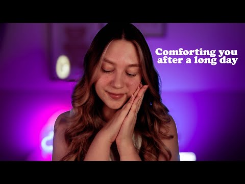 1 Hour ASMR Comforting You After a Long Day 💤 | Whispering & Fire Crackles (audio only)
