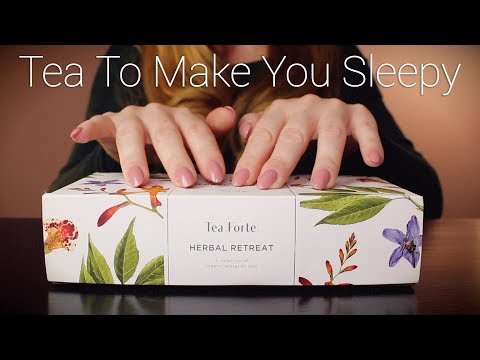 Tea To Make You Sleepy | ASMR | Tapping, Whisper, Crinkle