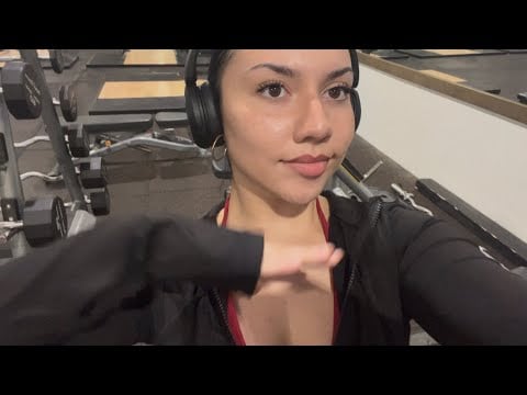 ASMR grwm for the gym