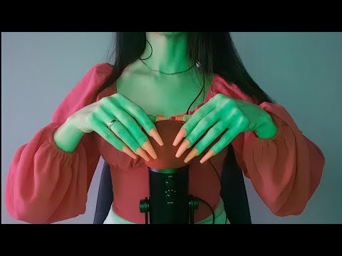 ASMR giving you a BRAIN MASSAGE! gentle tapping and mic scratching