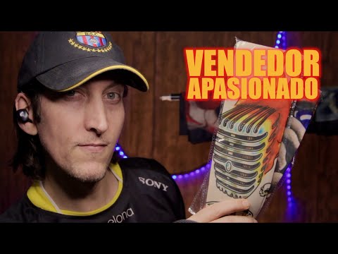 ASMR Roleplay ⎜VENDEDOR APASIONADO: Tatuajes y Máscaras 🎧