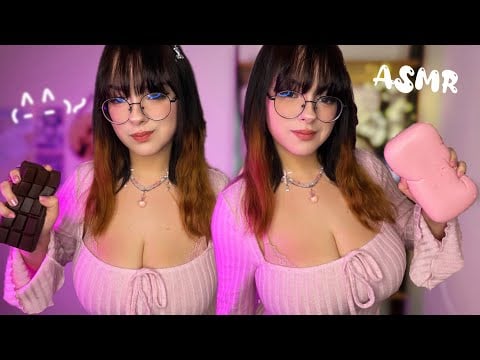 POSSO TE DEIXAR APERTAR ESTES SQUISHYS MACIOS? 🍰 ASMR 4K