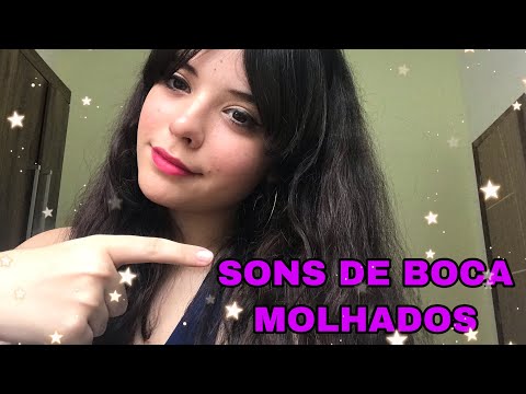 ASMR SONS DE BOCA MOLHADOS COM SONS DE BEIJOS. (caseirinho)