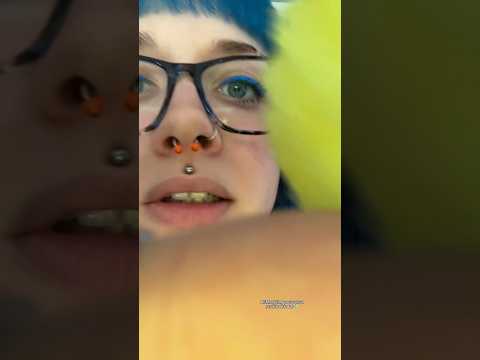 ASMR giving your eyes a scrubbadubdub 🧼 #asmr #shorts