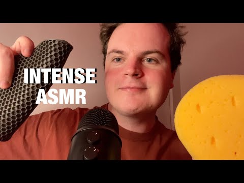 ASMR Fast & Aggressive Intense Triggers & Tingles, Unpredictable triggers +