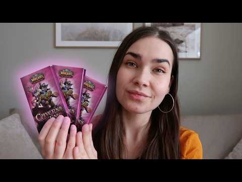 ASMR World of Warcraft Caverns of Time Treasure Pack TCG