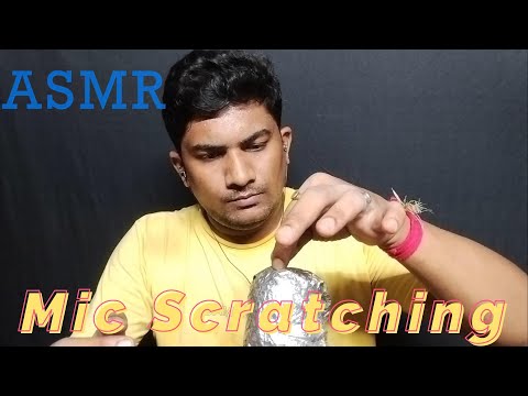 asmr mic scratching sound to relax