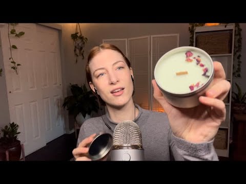 Asmr candle sounds & smells for anxiety