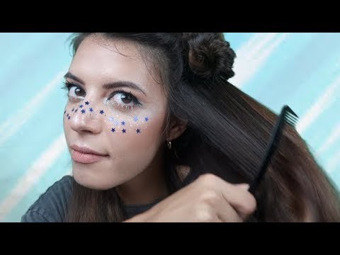 ASMR | Trigger Week! Ep. 7 | Gum Chewing, Hair Brushing, Sassy (Magazine) Page Flipping