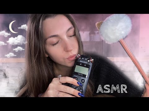 ASMR - Frissons au creux de tes oreilles, nouveau micro 🎤✨ (bruits de bouche intenses, tapping...)