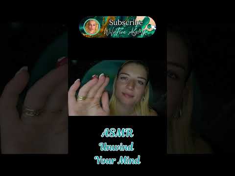 ASMR Reiki ~ Unwind Your Mind ~ SHORTS  #relax #asmrfacetouching #tingles