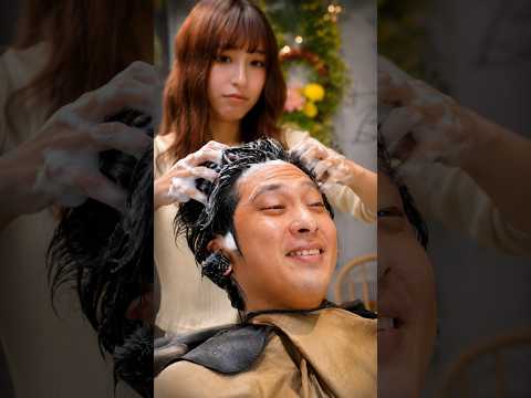 1 Minute of INTENSE Japanese Shampoo ASMR 🇯🇵🫧