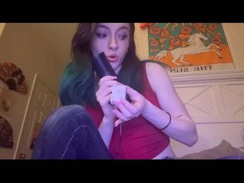 My FIRST asmr video