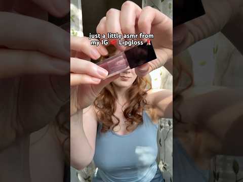 Lipgloss tapping asmr lofi My IG hanabee_asmr 💋