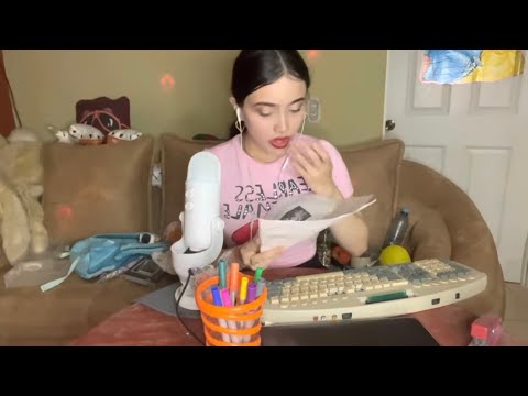 asmr~  ROLE~PLAY UN DÍA ANTES DE TU CIRUGÍA PLÁSTICA / sonidos de teclado y de papel /