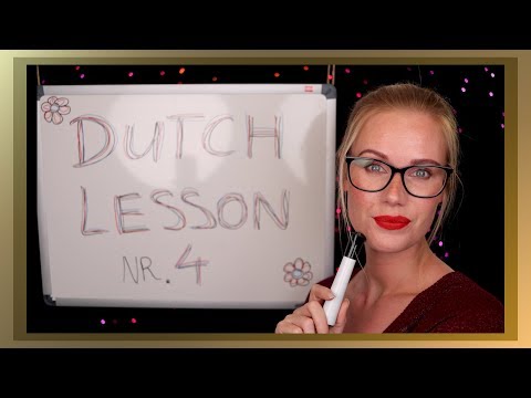 ASMR [ ROLE PLAY ]  DUTCH TEACHER LESSON 4 (soft spoken whispered)