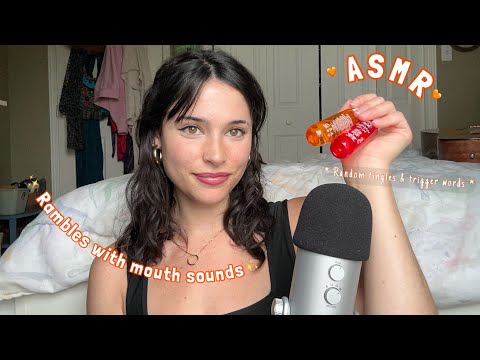 ASMR chatty tingles | relax hanging out sesh w/ up-close mouth sounds