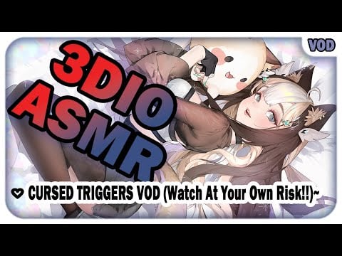 【ASMR / 3DIO】CURSED TRIGGERS (Watch At Your Own Risk!!) ♡