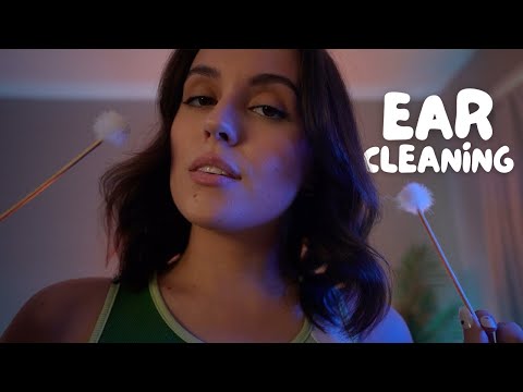 ASMR Deep Cleaning Your Ears ✨ (ear massage, cleaning, brushing)